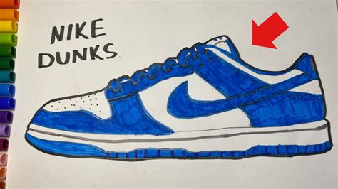 nike dunk drawing|nike dunks drawing ideas.